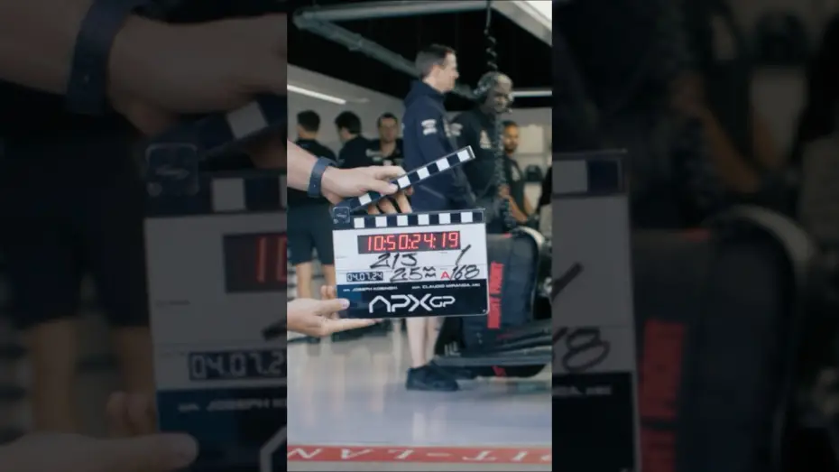 Video for the film F1 — Experience the innovation.