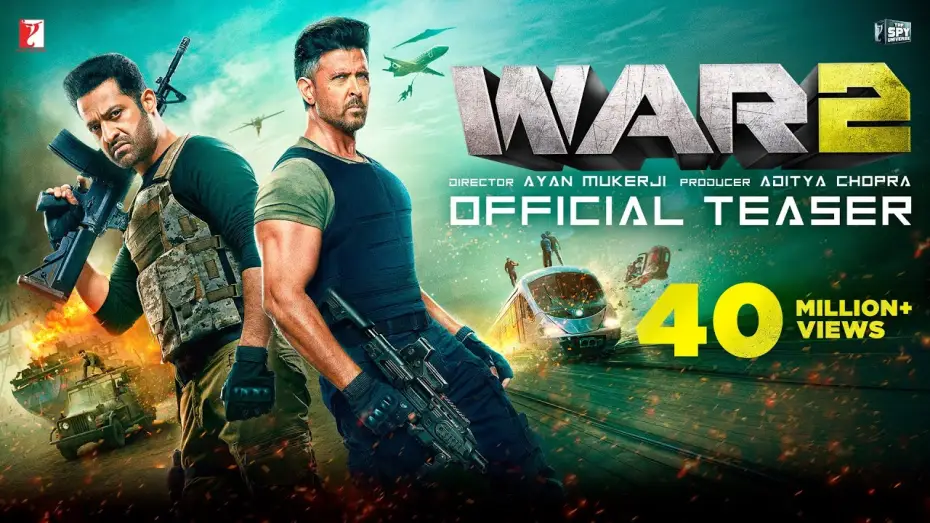 Video for the film War 2 — Official Teaser