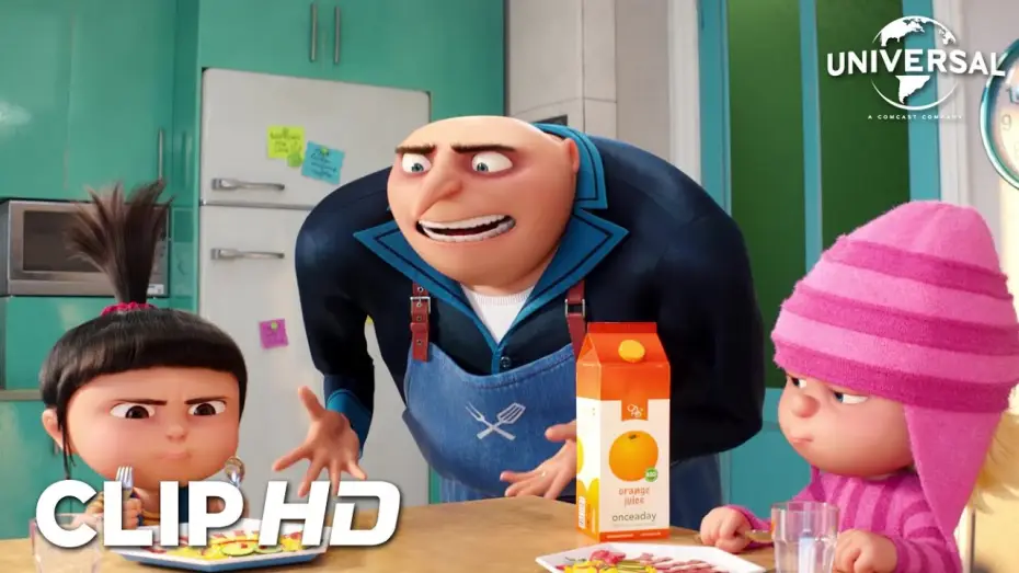 Video for the film Despicable Me 4 — Clip - Gru intentado convencer a Agnes para que mienta