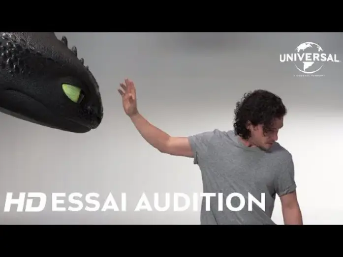Video for the film How to Train Your Dragon: The Hidden World — Dragons 3 : Le Monde Caché - Essai Audition Kit Harrington