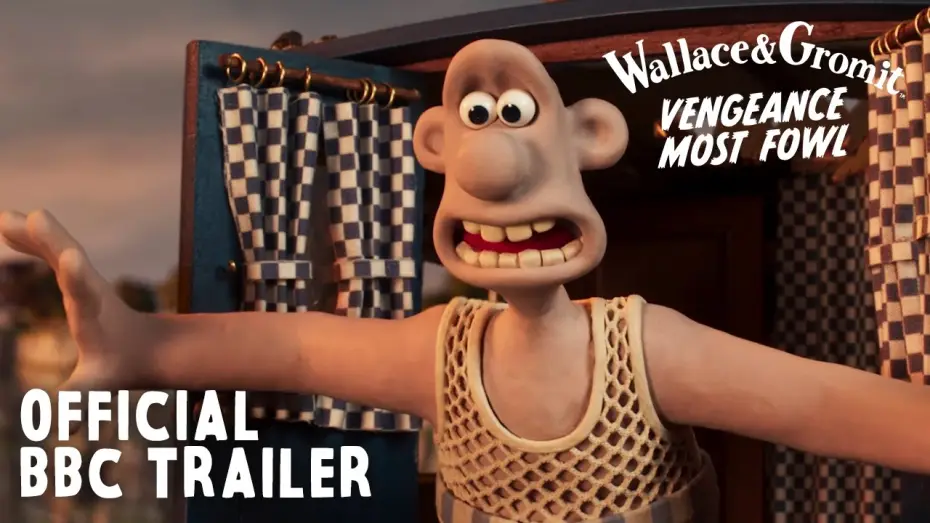 Video for the film Wallace & Gromit: Vengeance Most Fowl — Wallace & Gromit: Vengeance Most Fowl | BBC TRAILER 🐧 #WallaceandGromit