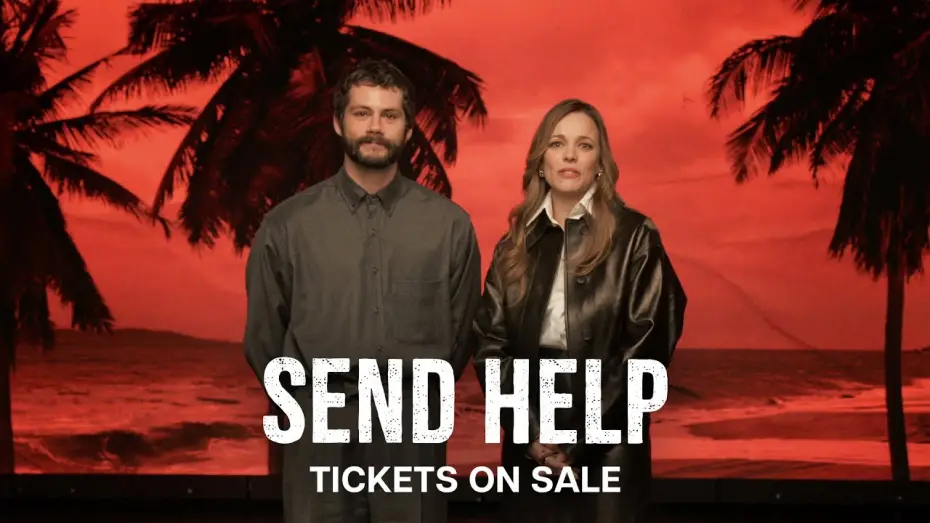 Video for the film Send Help — Tickets On Sale