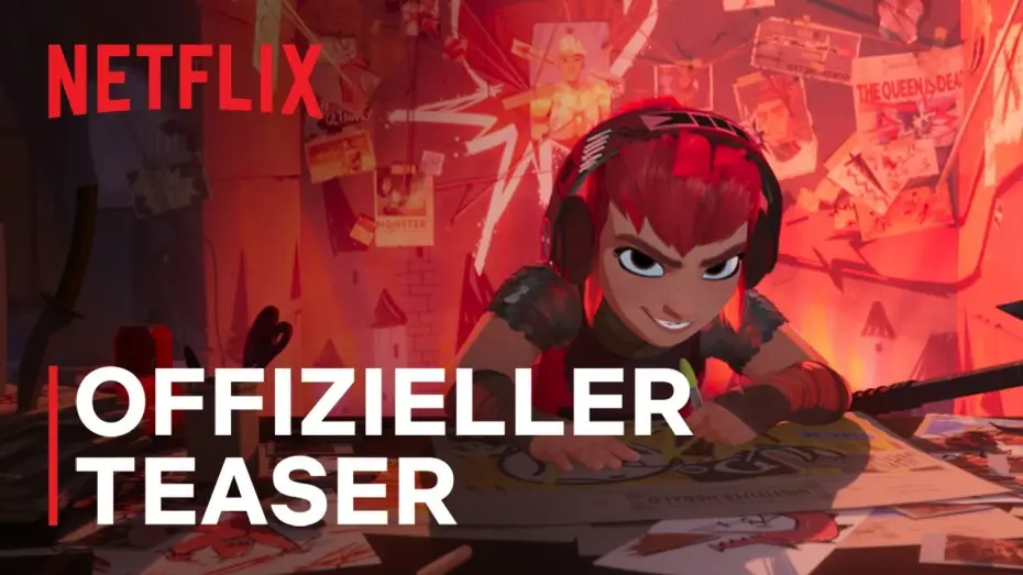 Video for the film Nimona — Offizieller Teaser