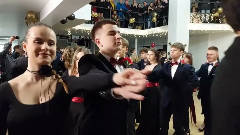 Video for the film Rise of Volunteers — Studniówka I LO w Lesznie
