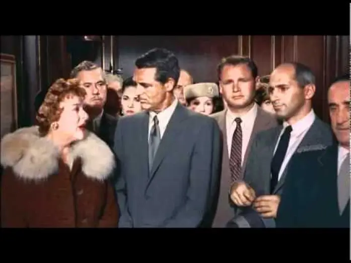 Video for the film North by Northwest — Der Unsichtbare Dritte.