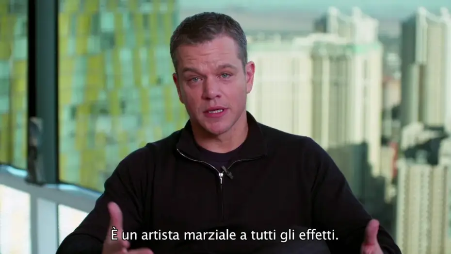 Video for the film Jason Bourne — JASON BOURNE - Intervista a Matt Damon (sottotitoli in italiano)