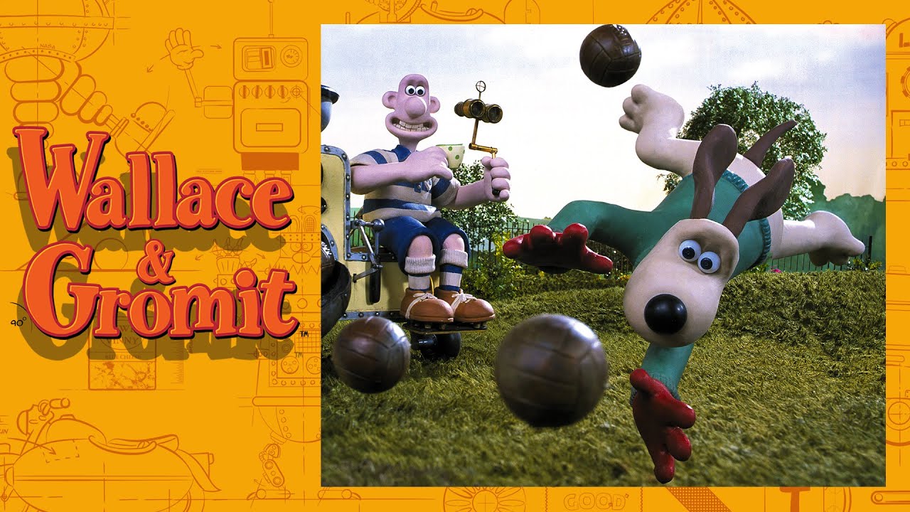 Video for the film Wallace & Gromit's Cracking Contraptions — Soccamatic - Cracking Contraptions - Wallace and Gromit
