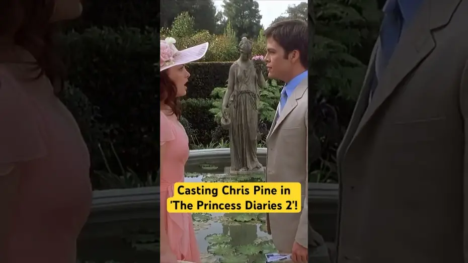 Video for the film The Princess Diaries 2: Royal Engagement — How Chris Pine Was Cast in 'The Princess Diaries 2'