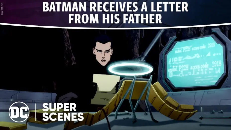 Video for the film Justice League: The Flashpoint Paradox — DC Super Scenes: Batman's Letter