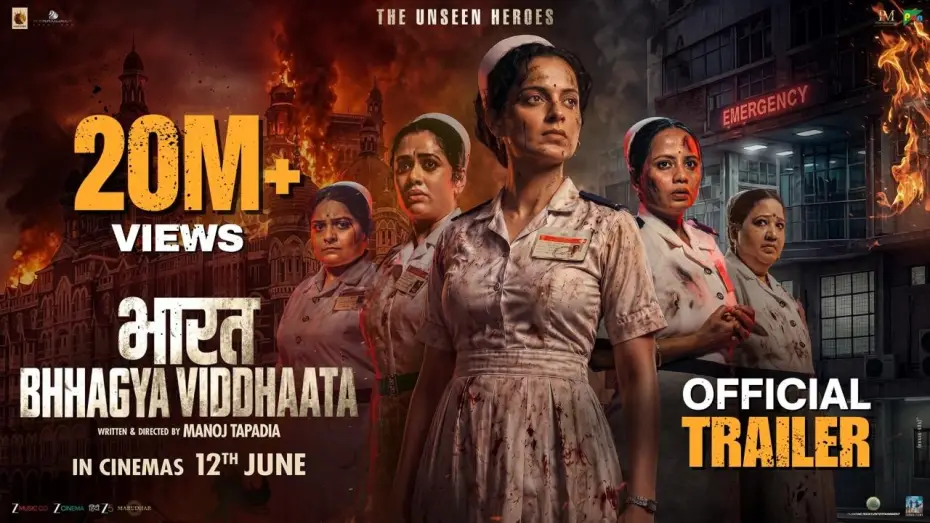 Video for the film Bharat Bhhagya Viddhaata — Bharat Bhhagya Viddhaata | The Unseen Heroes | Trailer | Kangana Ranaut | In Cinemas 12th June