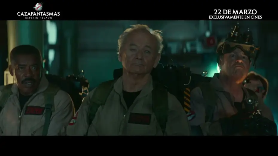 Video for the film Ghostbusters: Frozen Empire — Fantasmas grandes y rápidos