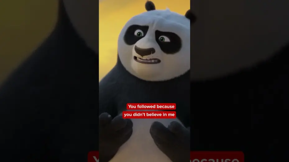 Video for the film Kung Fu Panda 4 — You can (maybe) do it!
