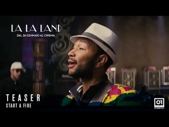 Video for the film La La Land — LA LA LAND – Teaser Trailer Ufficiale “Start a Fire” di John Legend