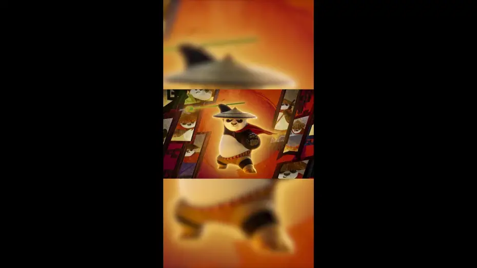 Video for the film Kung Fu Panda 4 — Just say no to crime, kids!