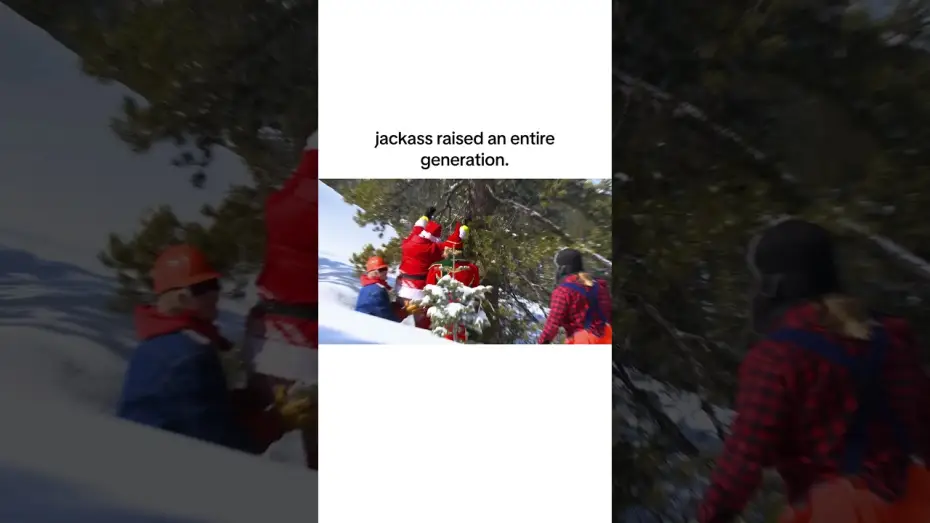 Video for the film Untitled Jackass Film — Christmas Tree
