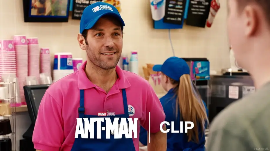 Video for the film Ant-Man — Scott Lang Works at Baskin Robbins - Official Clip