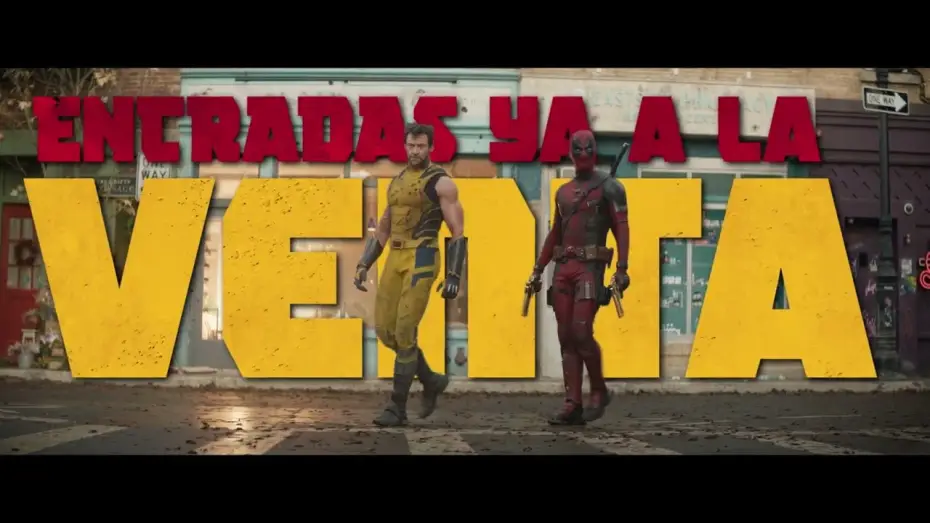Video for the film Deadpool 3 — Ya en cines