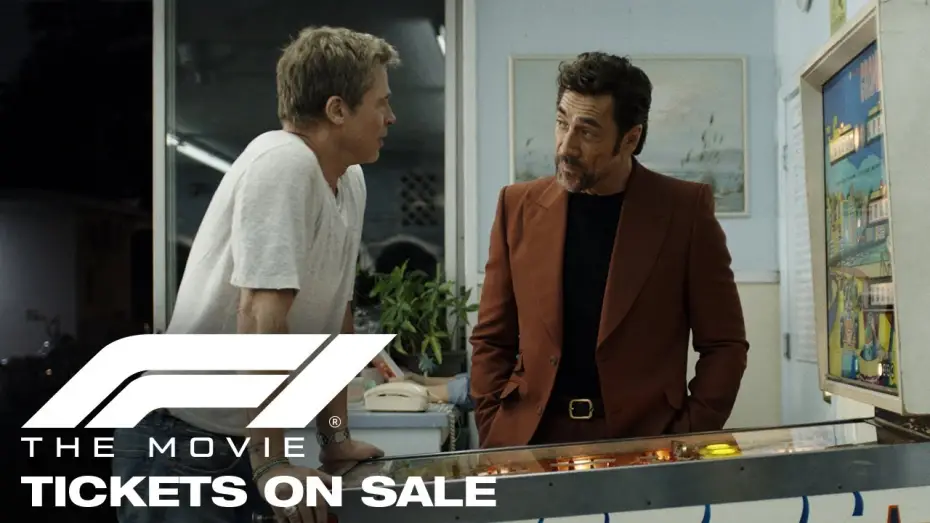 Video for the film F1 — Tickets on Sale Now