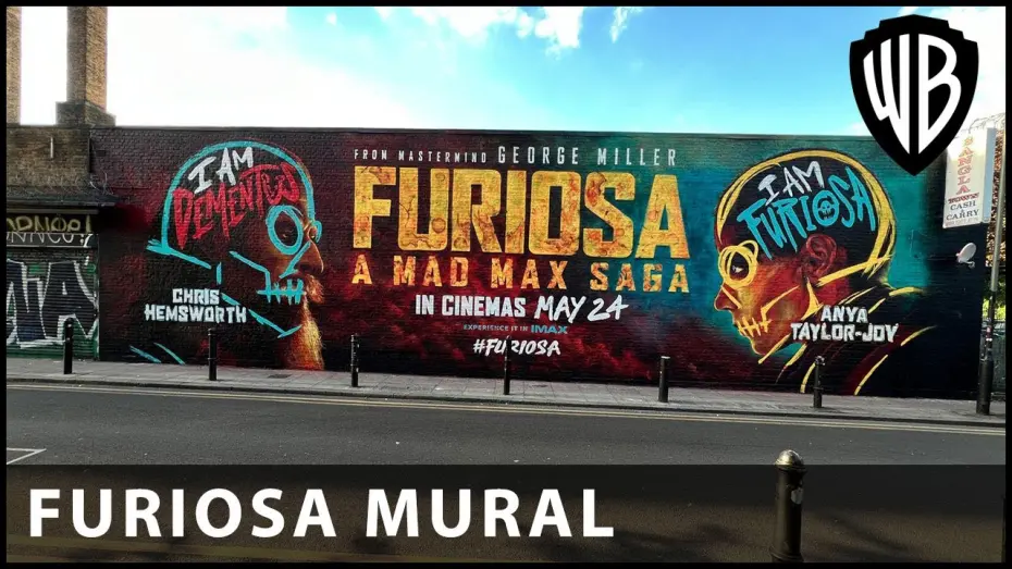 Video for the film Furiosa: A Mad Max Saga — Mural Reveal