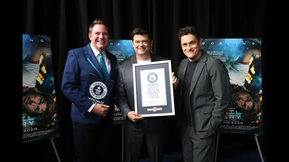 Video for the film Project Hail Mary — Project Hail Mary has been awarded TWO Guinness World Records titles!