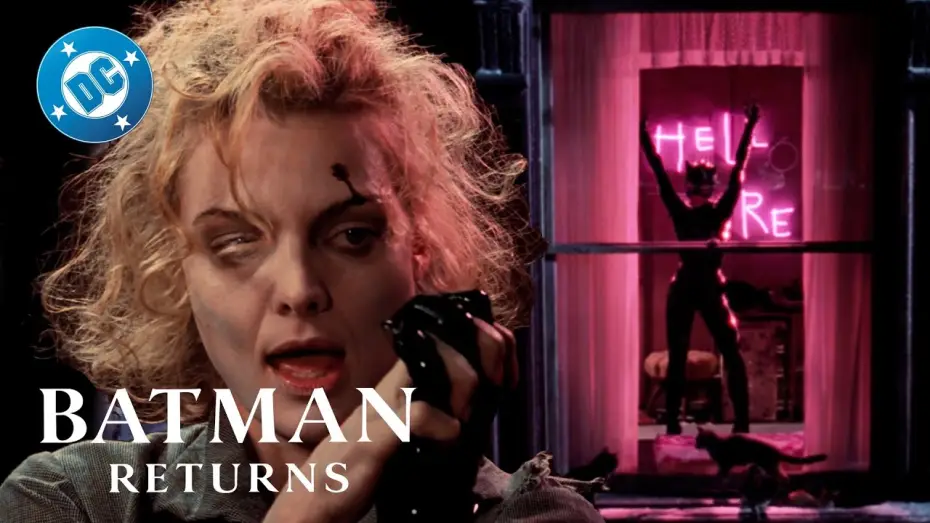 Video for the film Batman Returns — Selina Kyle goes FERAL