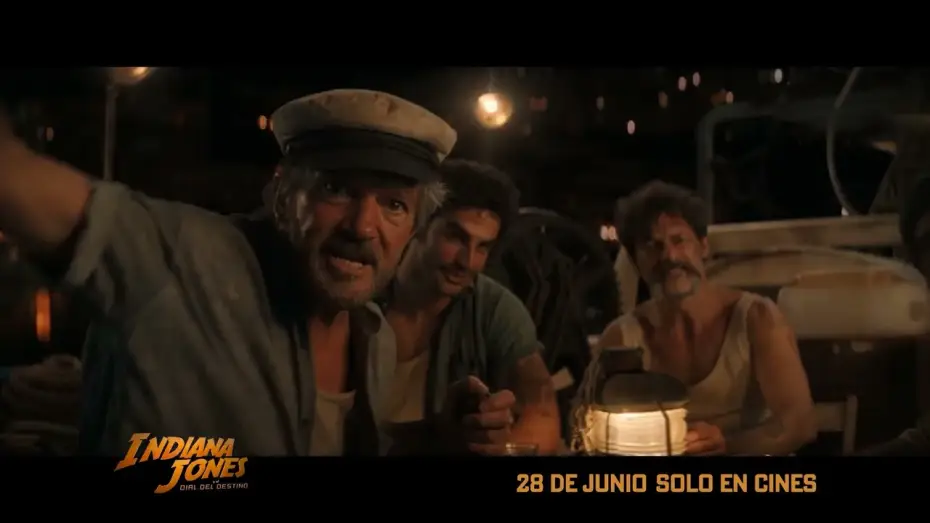 Video for the film Indiana Jones and the Dial of Destiny — Anuncio: '¿Quién es este hombre?'