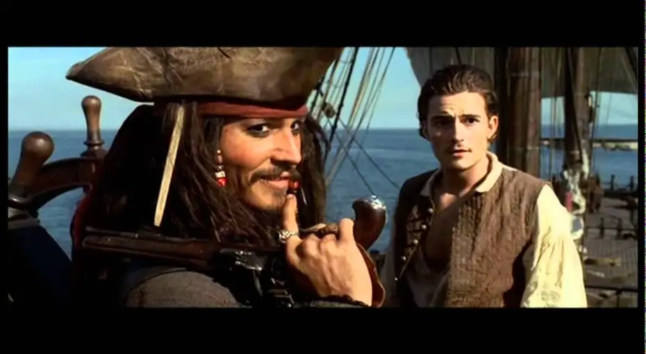 Video for the film Pirates of the Caribbean: The Curse of the Black Pearl — Trailer - Piratas de Caribe 1 - La Maldición de la Perla Negra