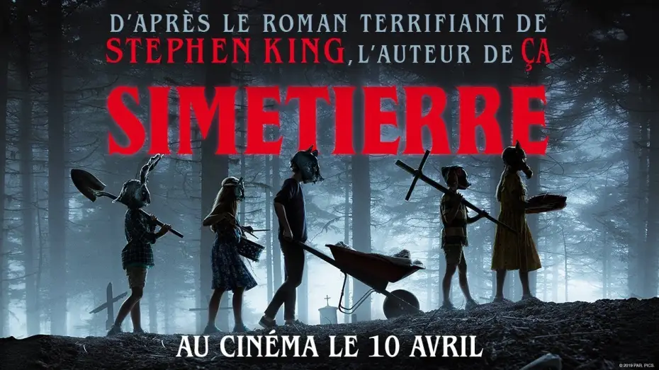 Video for the film Pet Sematary — SIMETIERRE - Bande Annonce 2 VOST