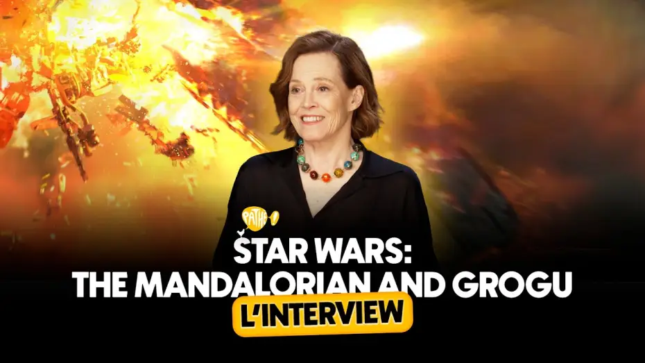 Video for the film The Mandalorian & Grogu — L'INTERVIEW - THE MANDALORIAN & GROGU (Sigourney Weaver)