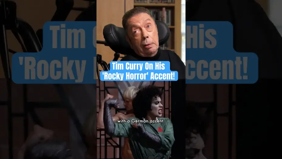 Video for the film The Rocky Horror Picture Show — Tim Curry on Creating the Iconic Voice of 'Rocky Horror'!