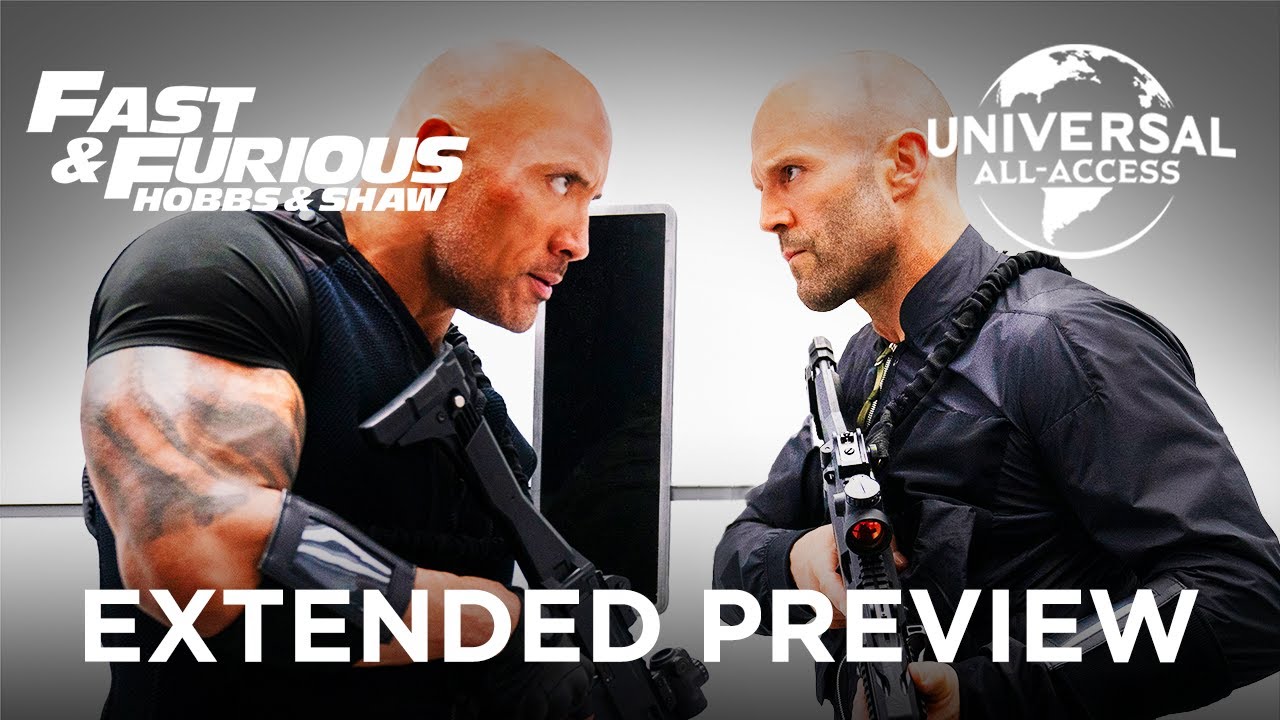 Video for the film Fast & Furious Presents: Hobbs & Shaw — The Iconic Corridor Fight Scene Extended Preview