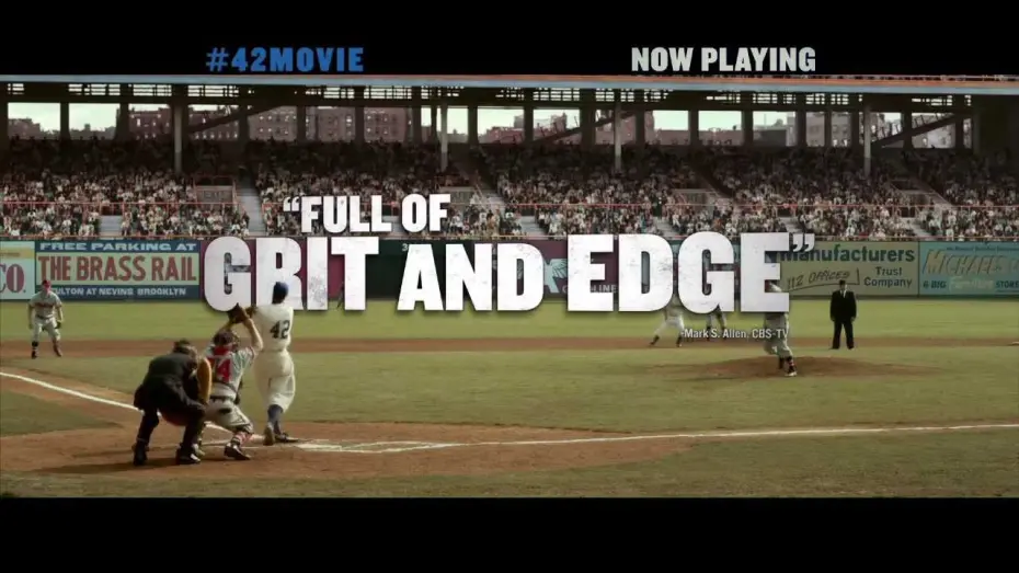 Video for the film 42 — 42 - #1 Movie in America