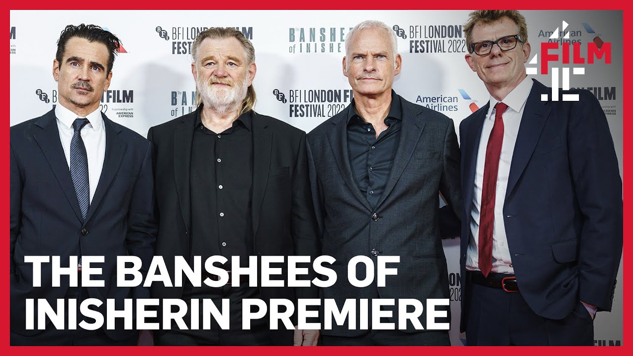 Video for the film The Banshees of Inisherin — Colin Farrell, Brendan Gleeson and Martin McDonagh at The Banshees of Inisherin Premiere