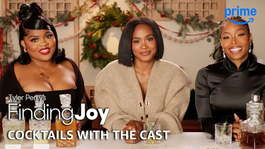 Video for the film Tyler Perry's Finding Joy — Cocktails With The Cast