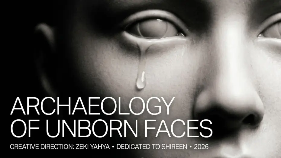 Video for the film ARCHAEOLOGY OF UNBORN FACES — Archaeology of Unborn Faces - Official Teaser (2026)