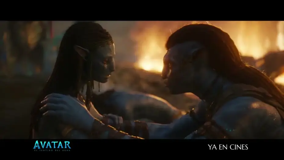Video for the film Avatar: The Way of Water — Anuncio: 'Los Sully se mantienen unidos'