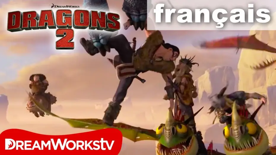 Video for the film How to Train Your Dragon 2 — Dragons 2 - Extrait Tempête, va chercher ! VF