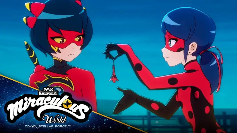 Video for the film Miraculous World: Tokyo, Stellar Force — Un robot détruit Tokyo !