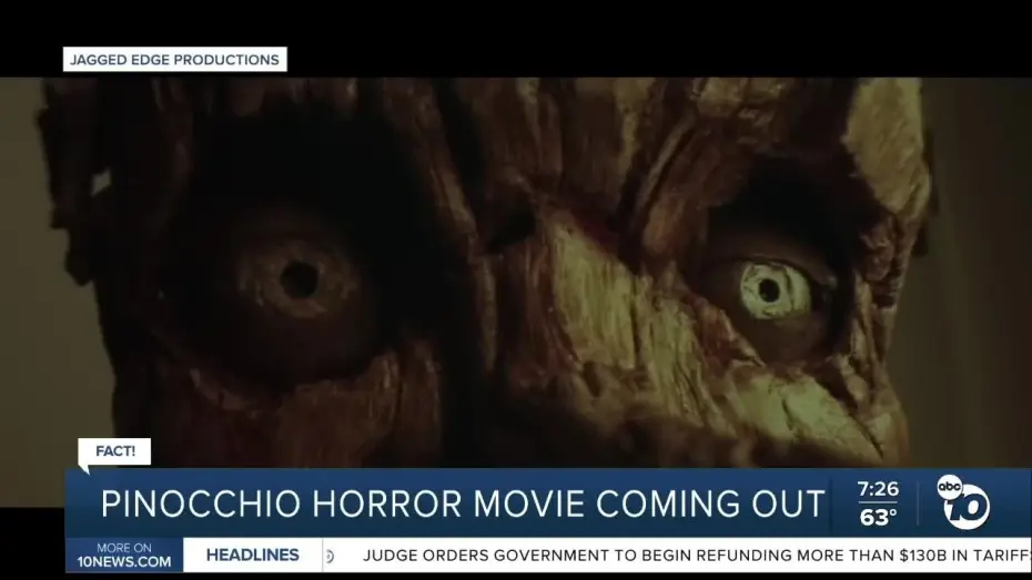 Video for the film Pinocchio: Unstrung — Fact or Fiction: New Pinocchio horror film coming out?