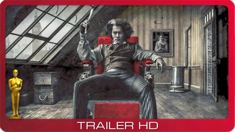 Video for the film Sweeney Todd: The Demon Barber of Fleet Street — Sweeney Todd ≣ 2007 ≣ Trailer