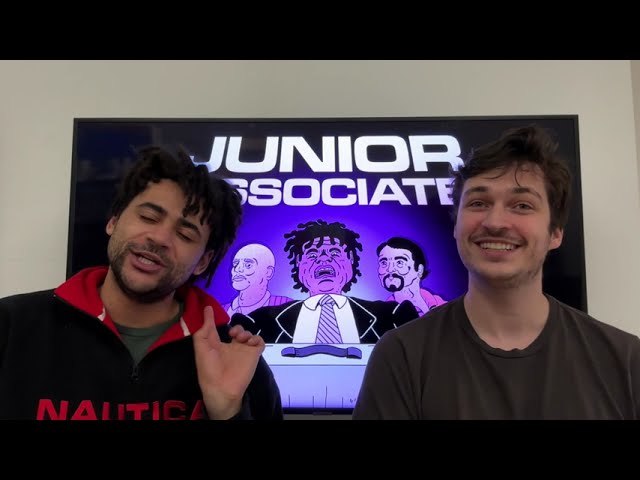 Video for the film Junior Associate — Alex and Joe give you a sneak peak at Junior Associate