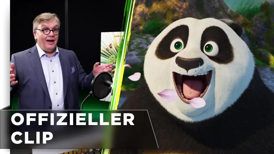 Video for the film Kung Fu Panda 4 — Im Synchronstudio