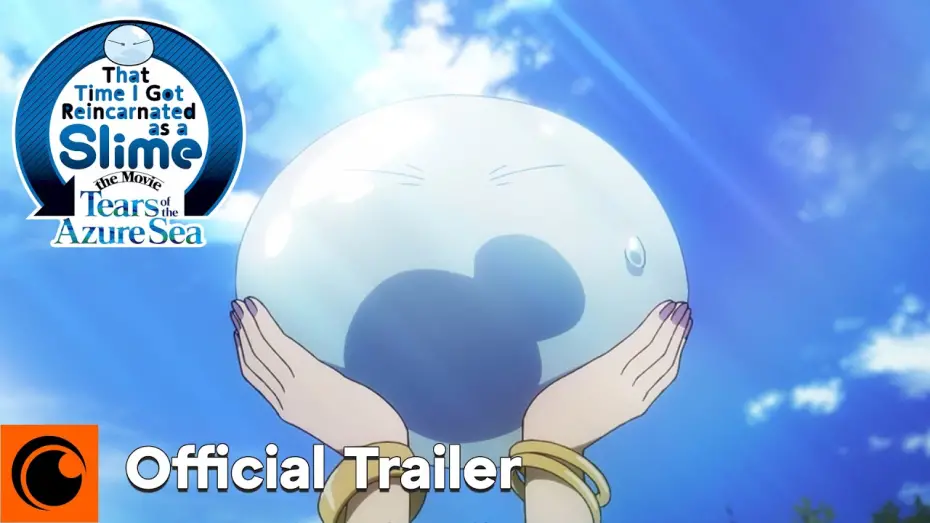 Video for the film That Time I Got Reincarnated as a Slime the Movie: Tears of the Azure Sea — Official Trailer [Subtitled]