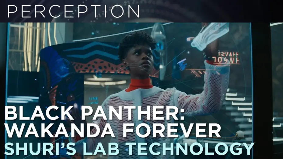 Video for the film Black Panther: Wakanda Forever — Shuri's Lab Technology Design