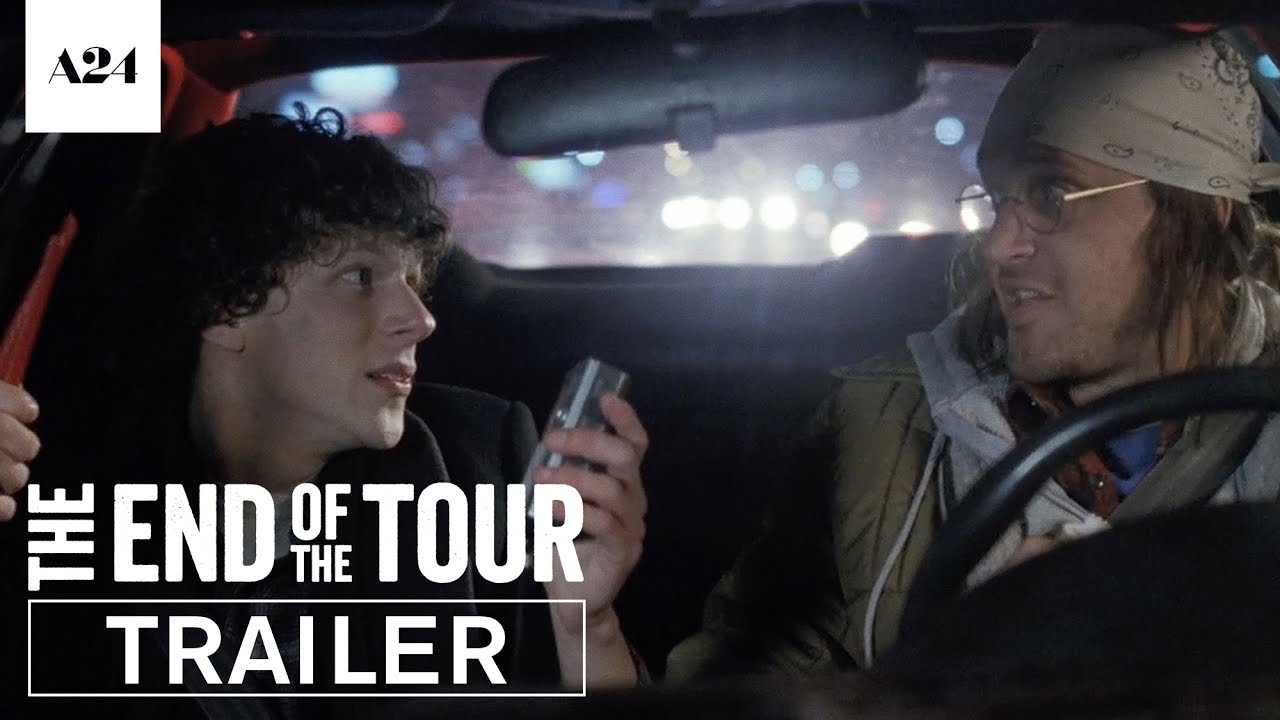Video for the film The End of the Tour — Official Trailer