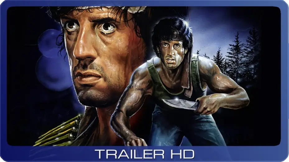 Video for the film First Blood — Rambo ≣ 1982 ≣ Trailer ≣ German | Deutsch