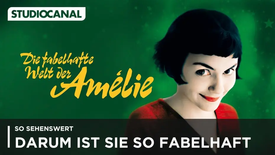 Video for the film Amélie — AMÉLIE: Darum ist sie so fabelhaft!
