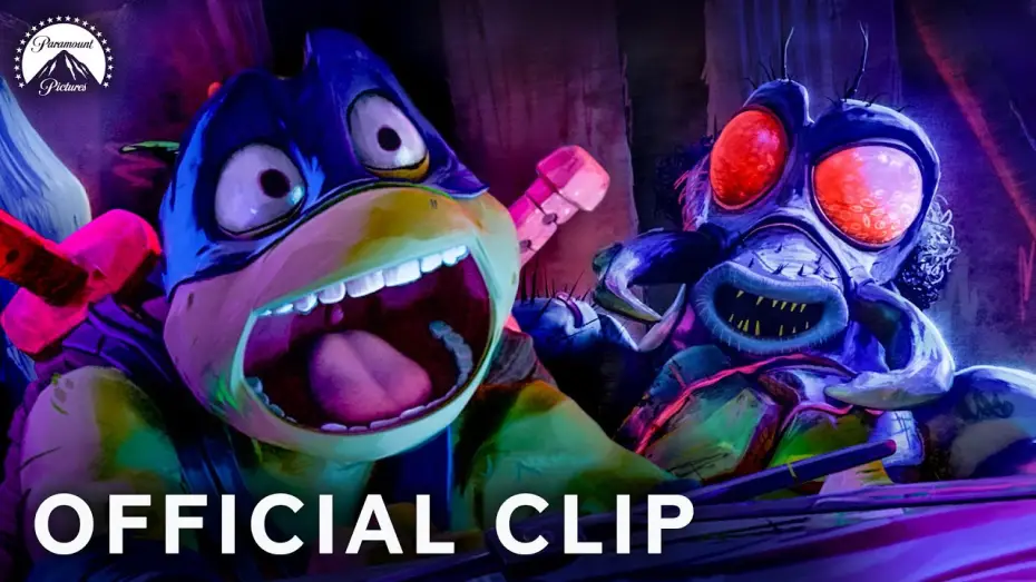 Video for the film Teenage Mutant Ninja Turtles: Mutant Mayhem — The Turtles Meet Superfly!