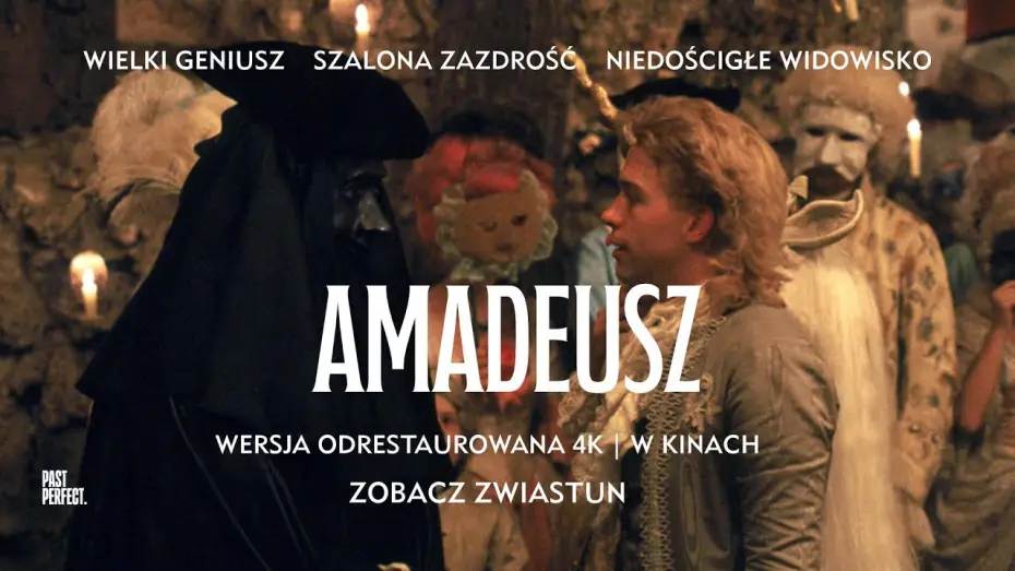 Video for the film Amadeus — Nowy zwiastun PL wersji odrestaurowanej 4K