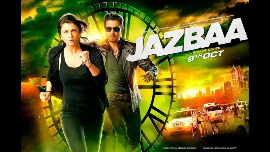 Video for the film Jazbaa — Jazbaa - Official Trailer | Irrfan Khan | Aishwarya Rai Bachchan | Bollywood Thriller Film